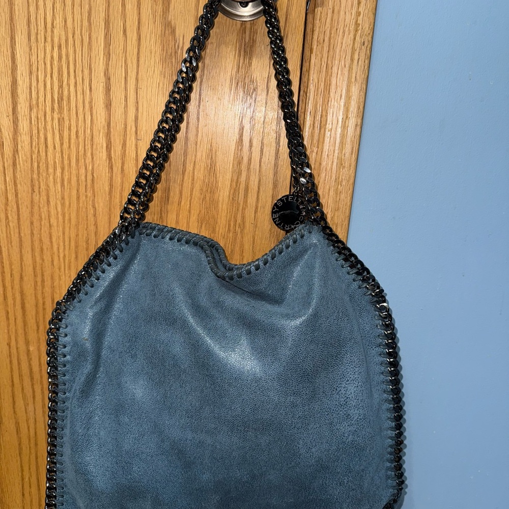 Stella McCartney Blue Chain-Trimmed Women's Bag